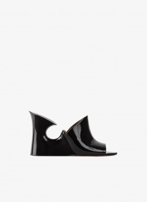 Alaia La Sculpture Mules Damen Schwarz Österreich | V5A-0871