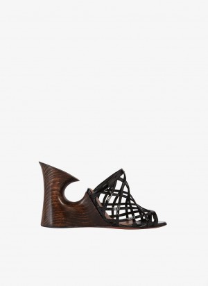 Alaia La Sculpture Mules Damen Schwarz Österreich | G9Z-1706