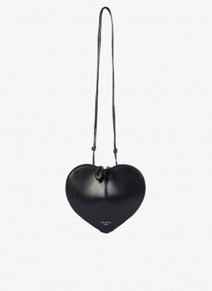 Alaia Le Cœur Heart Bag Damen Schwarz Österreich | B6C-0539