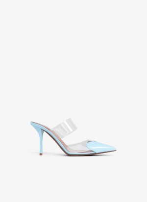 Alaia Le Cœur Mules Damen Blau Österreich | H7Z-6870