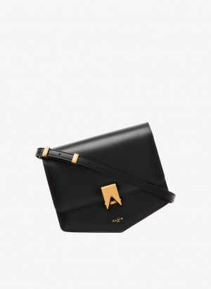 Alaia Le Papa Schultertasche Damen Schwarz Österreich | S9A-3489