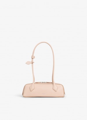 Alaia Le Teckel Small Schultertasche Damen Nude Österreich | C4P-5235