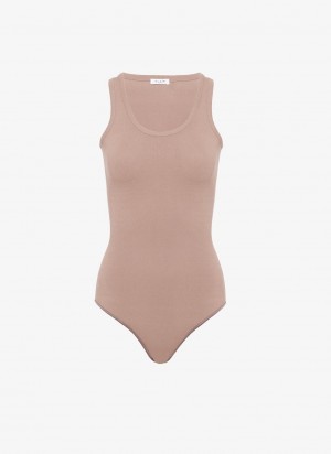 Alaia Tank Body Bodys Damen Nude Österreich | Z0M-8423