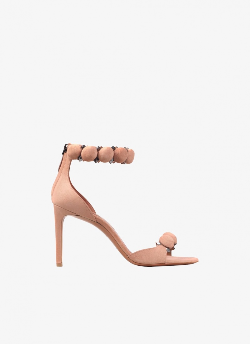 Alaia Bombe Sandalen Damen Blush Österreich | M3G-4085