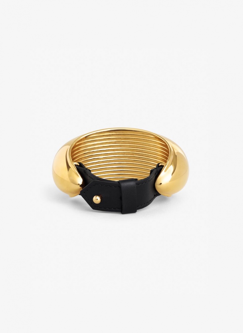 Alaia Bumper Cuff Ohrringe Damen Gold Österreich | I3H-3854