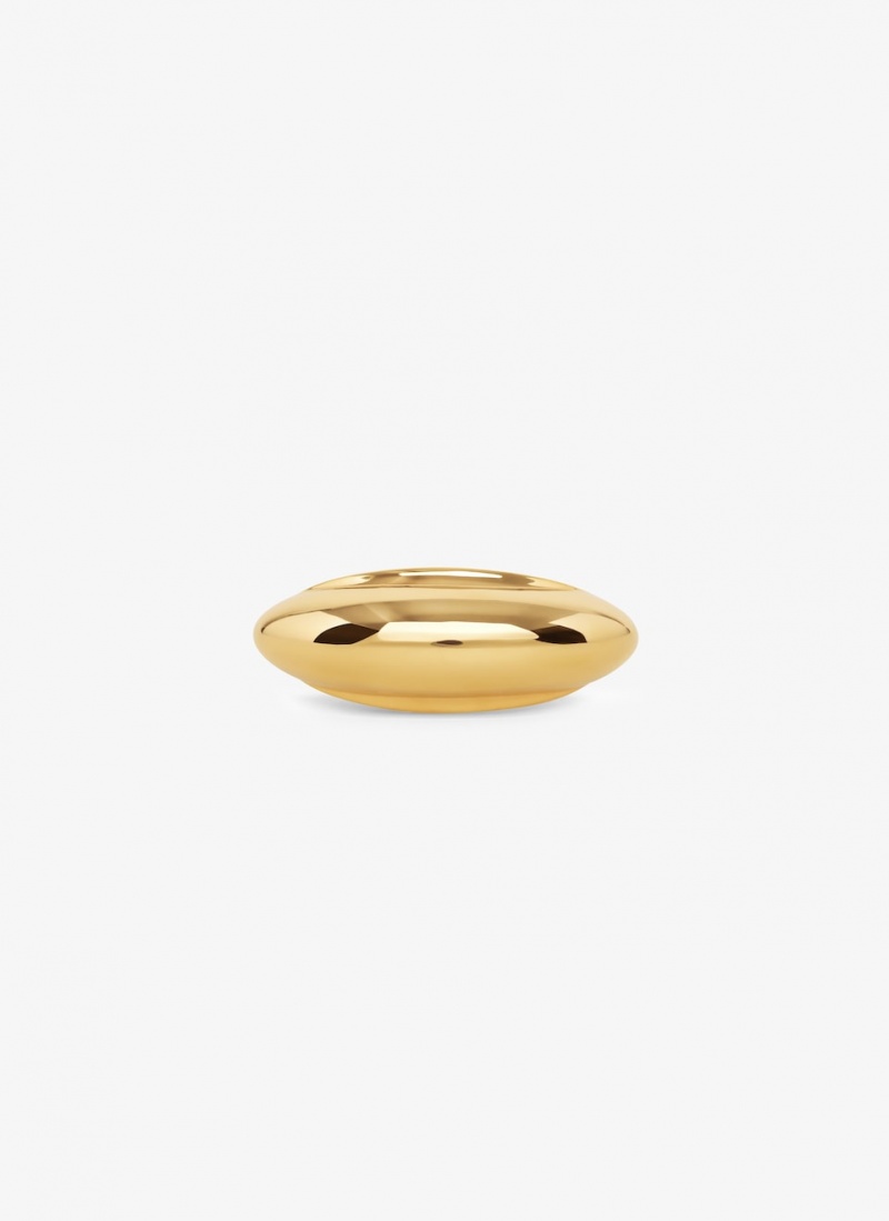 Alaia Bumper Small Haarschmuck Damen Gold Österreich | Y2B-2960