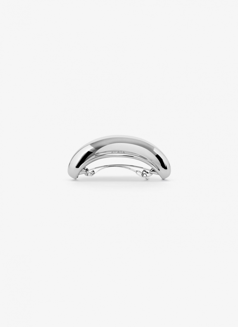 Alaia Bumper Small Haarschmuck Damen Silber Österreich | D0H-1632