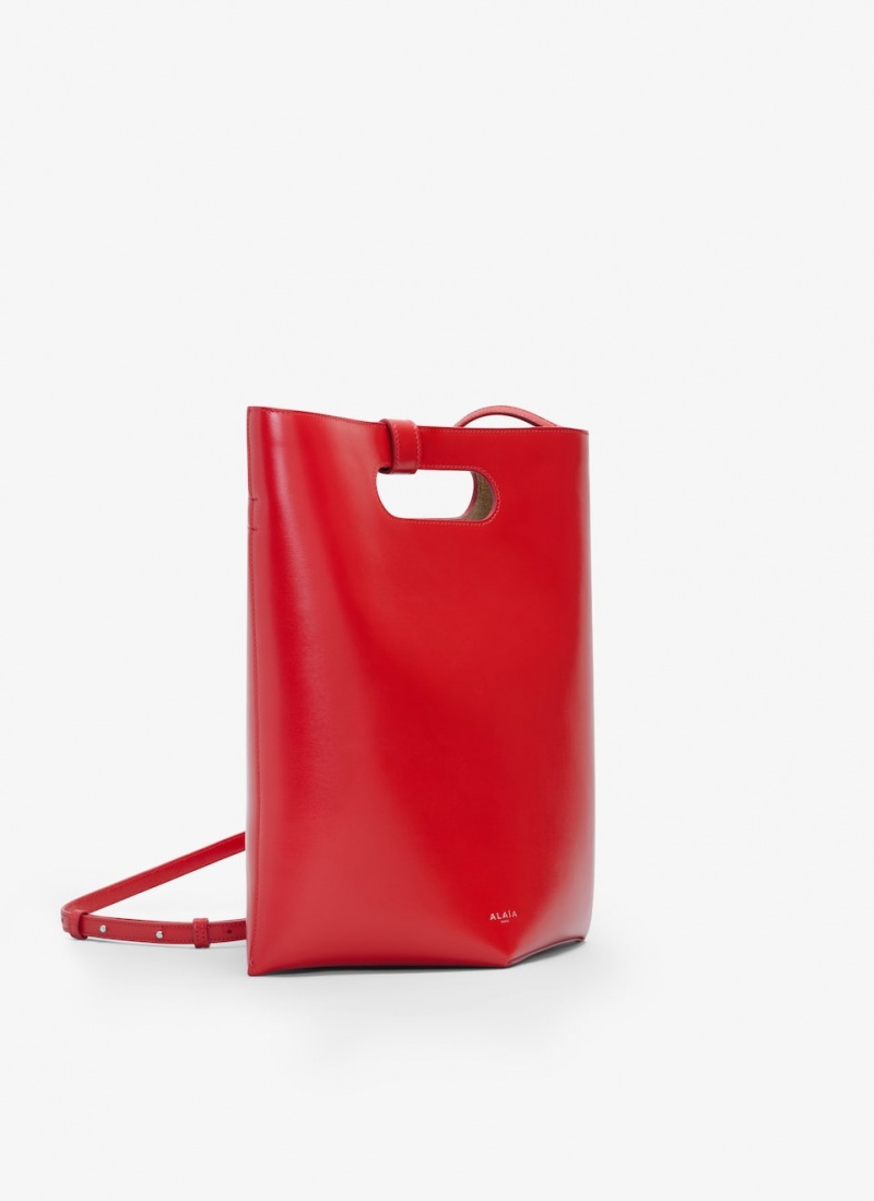 Alaia Folded Handtaschen Damen Rot Österreich | C3X-4695