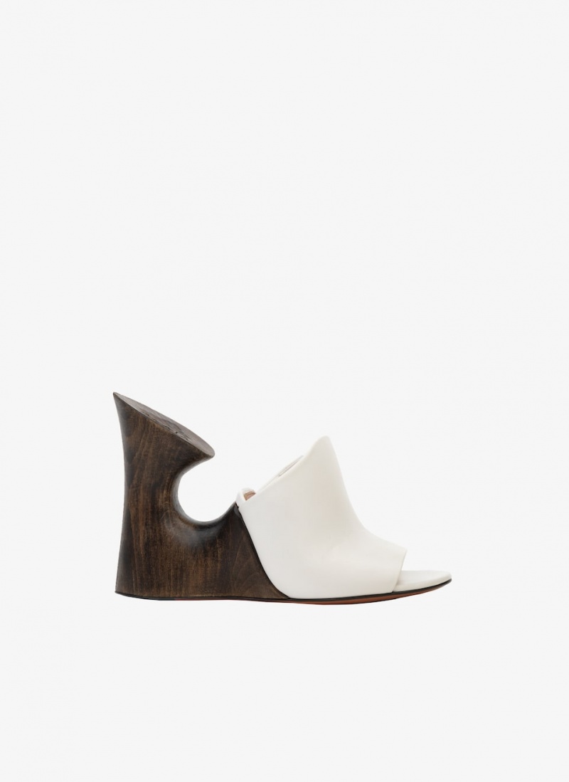 Alaia La Sculpture Mules Damen Off-white Österreich | O5I-0312