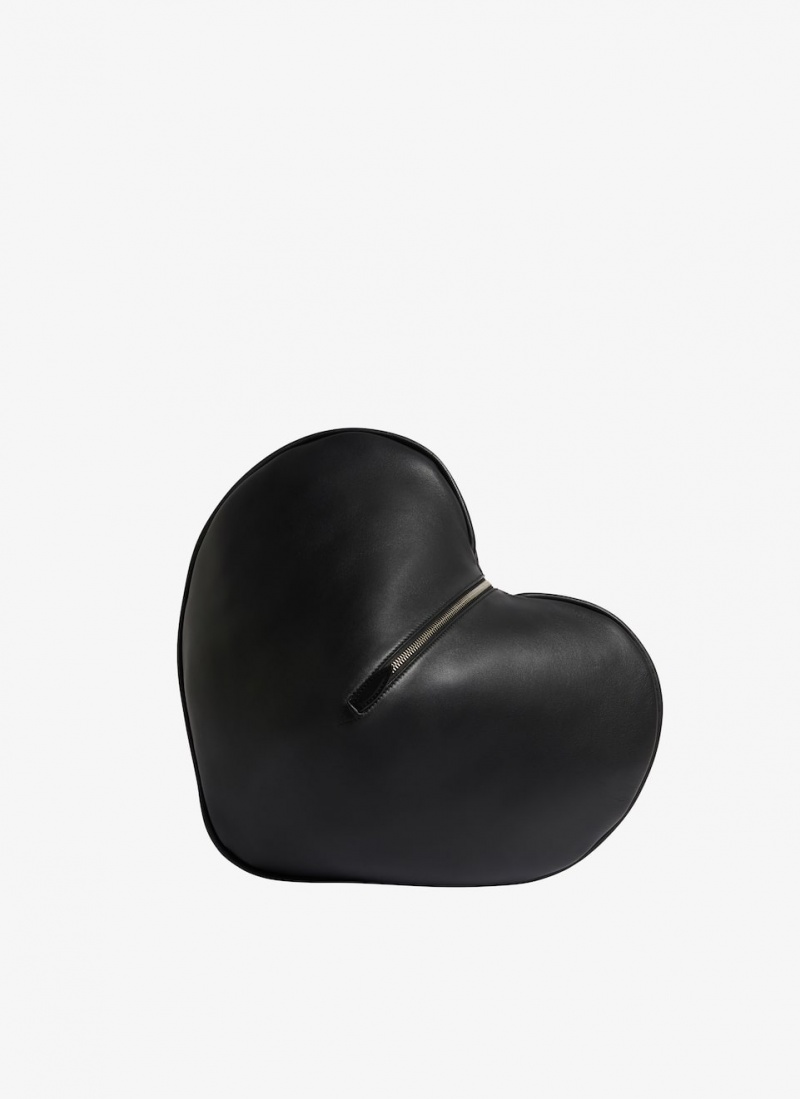 Alaia Le Coeur Soft Pouch Unterarmtasche-Taschen Damen Schwarz Österreich | O6R-6388