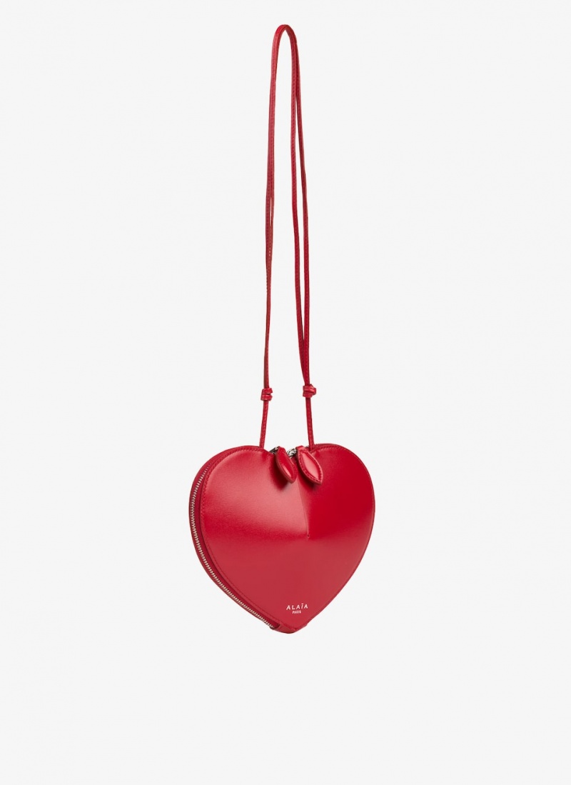 Alaia Le Cœur Heart Bag Damen Rot Österreich | L5M-1835