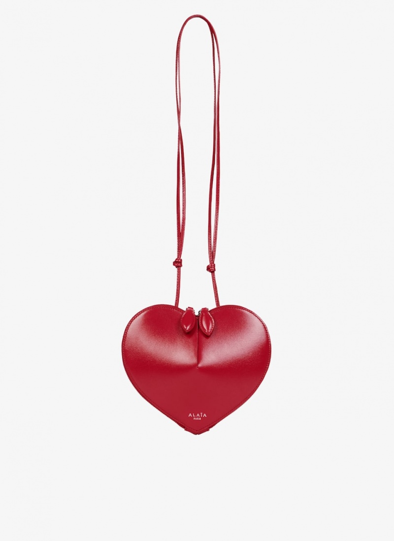 Alaia Le Cœur Heart Bag Damen Rot Österreich | L5M-1835