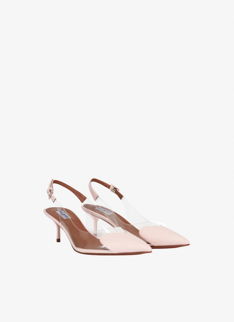 Alaia Le Cœur Slingbacks Pumps Damen Rosa Österreich | T7O-3078