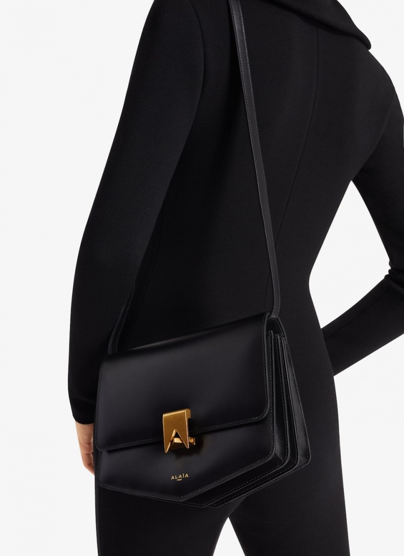 Alaia Le Papa Schultertasche Damen Schwarz Österreich | S9A-3489