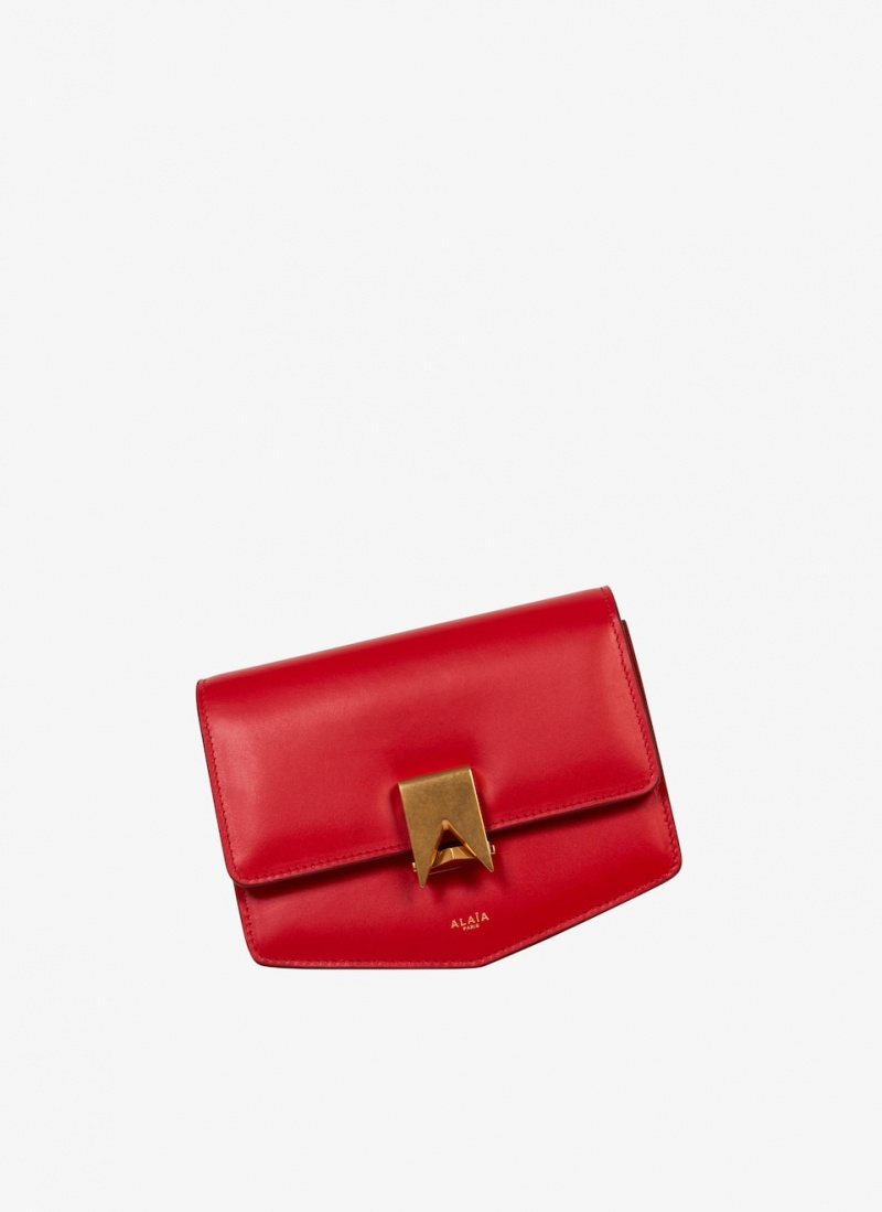 Alaia Le Papa Small Schultertasche Damen Rot Österreich | L9N-8084