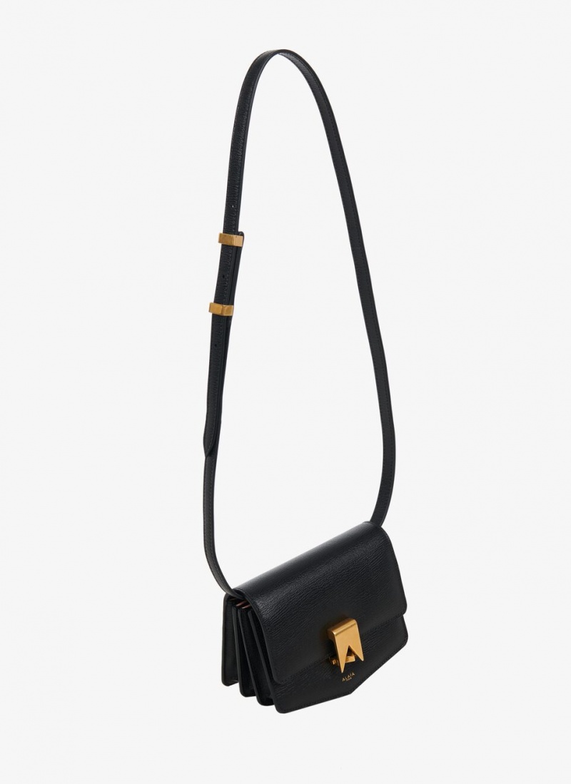 Alaia Le Papa Small Schultertasche Damen Schwarz Österreich | A3I-3539