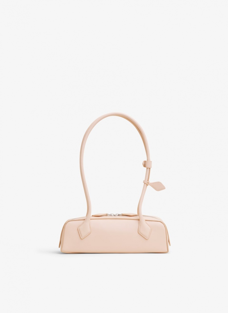 Alaia Le Teckel Small Schultertasche Damen Nude Österreich | C4P-5235