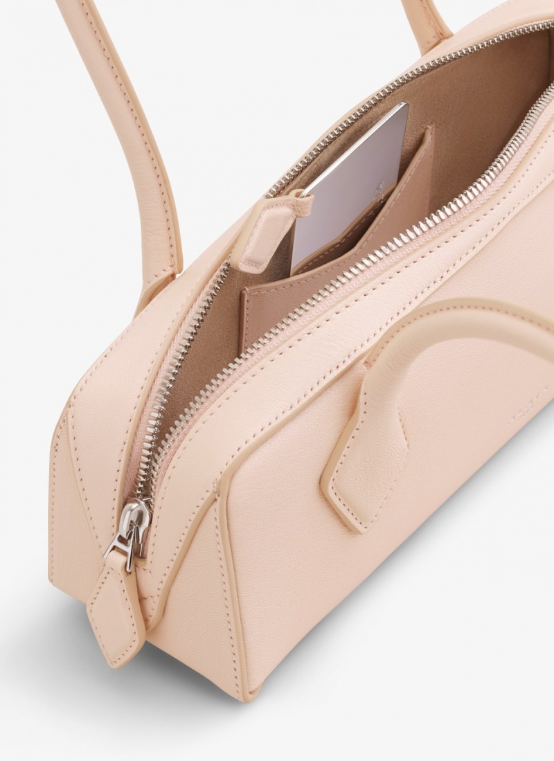 Alaia Le Teckel Small Schultertasche Damen Nude Österreich | C4P-5235