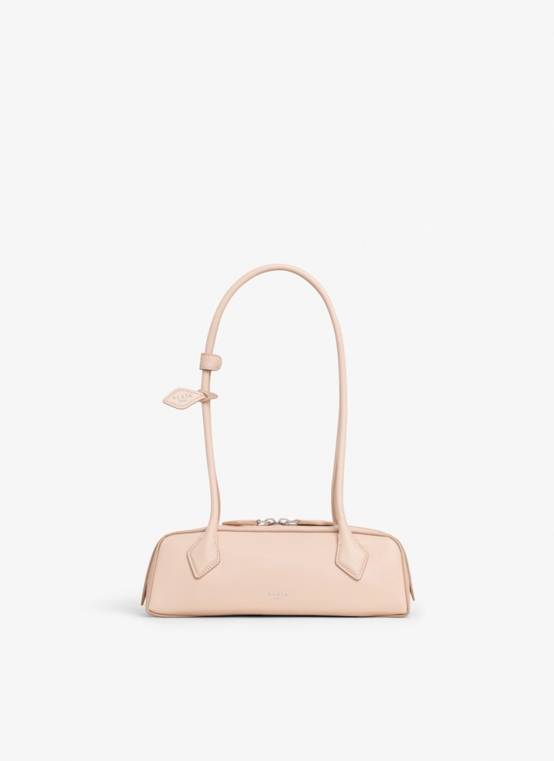 Alaia Le Teckel Small Schultertasche Damen Nude Österreich | C4P-5235