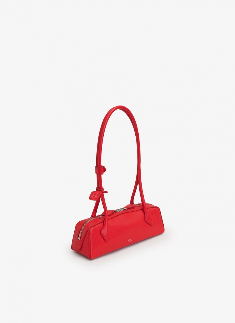 Alaia Le Teckel Small Schultertasche Damen Rot Österreich | U0T-4732