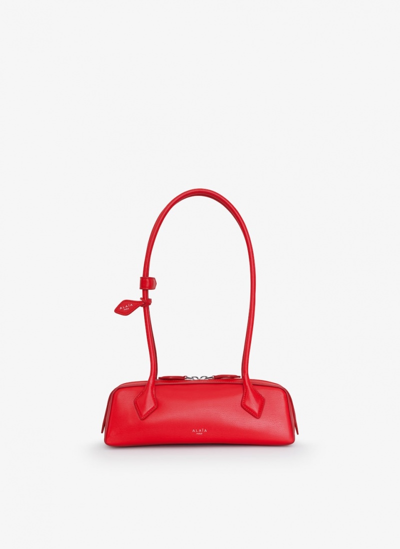 Alaia Le Teckel Small Schultertasche Damen Rot Österreich | U0T-4732