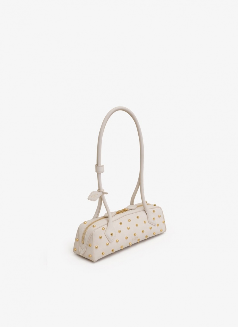 Alaia Le Teckel Small Schultertasche Damen Nude Österreich | V2H-8937