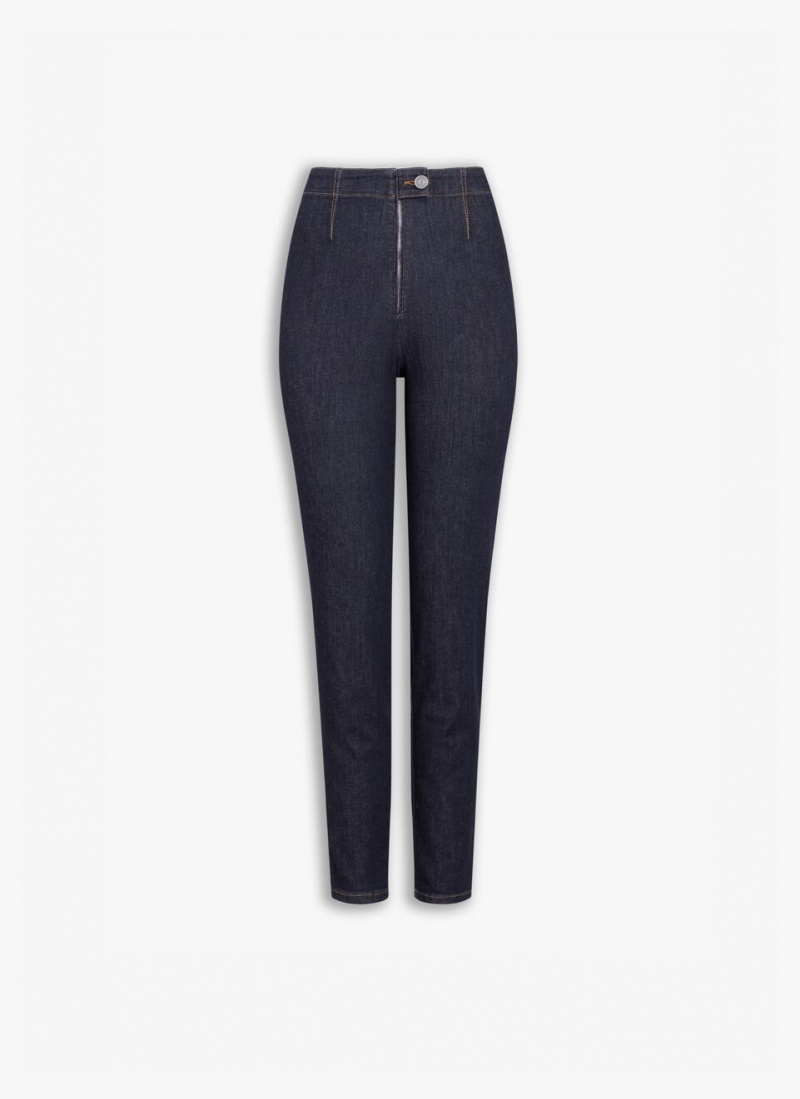 Alaia Legging Hose Damen Blau Österreich | Y7K-2703