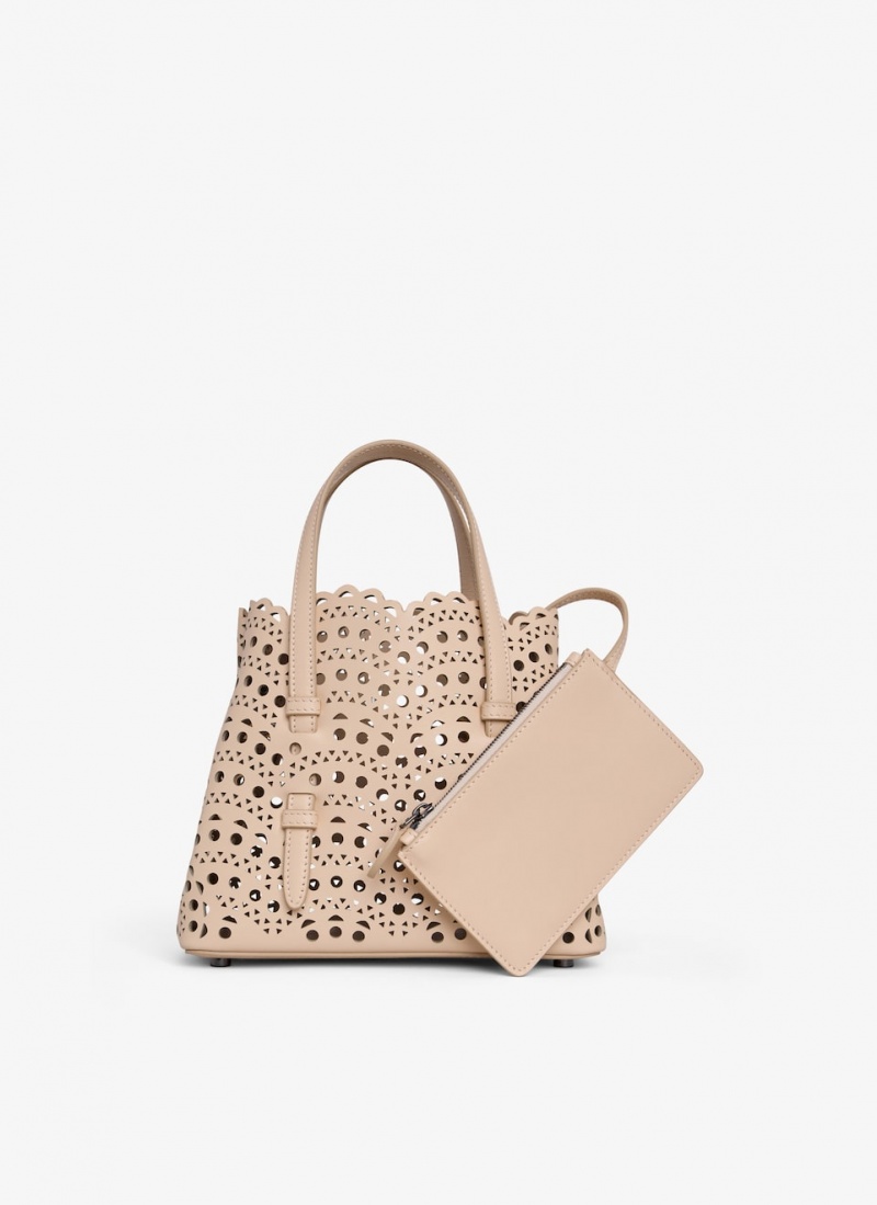 Alaia Mina 20 Handtaschen Damen Nude Österreich | D9W-2524