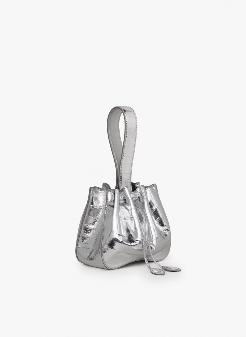 Alaia Rose Marie Handtaschen Damen Silber Österreich | M6G-6671