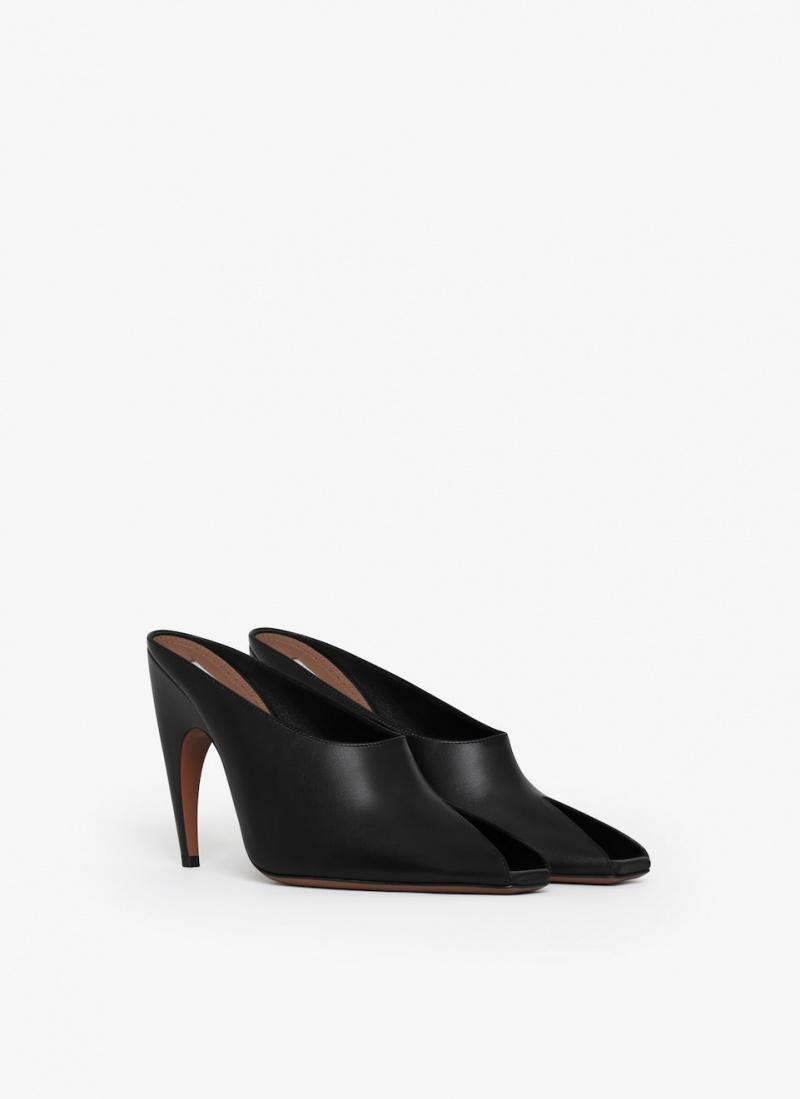 Alaia Spike Mules Damen Schwarz Österreich | C9I-4482