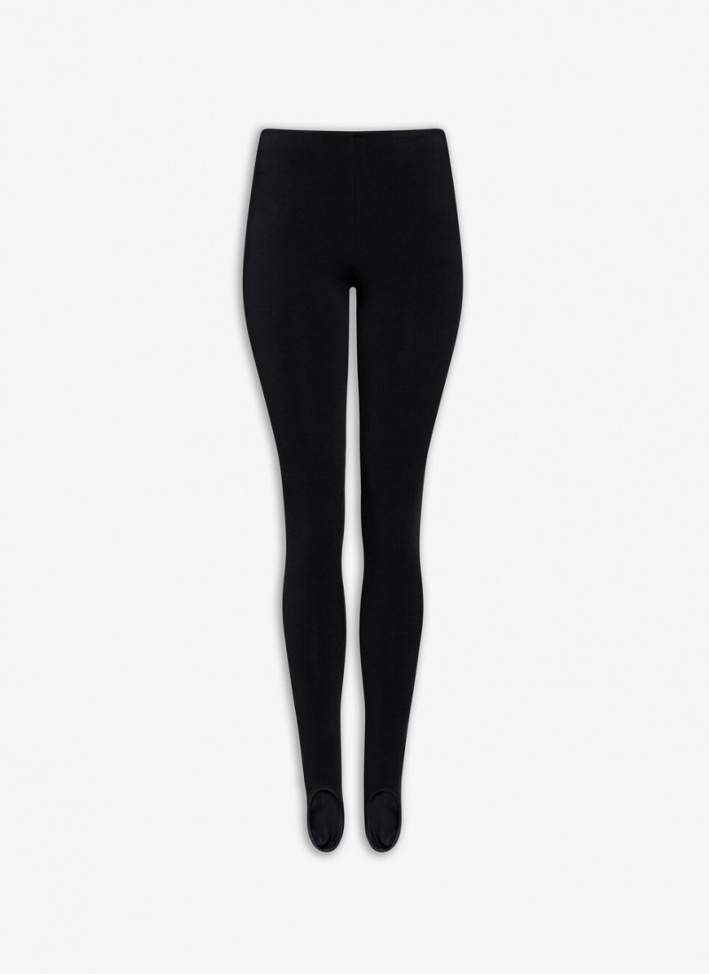 Alaia Stretch Leggings Damen Schwarz Österreich | D2I-8393