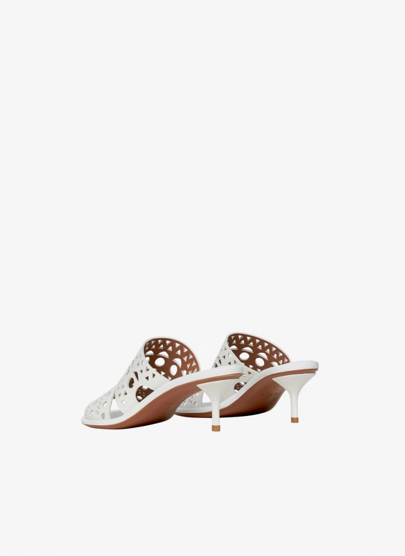 Alaia Vienne Mules Damen Weiß Österreich | Q6K-9920