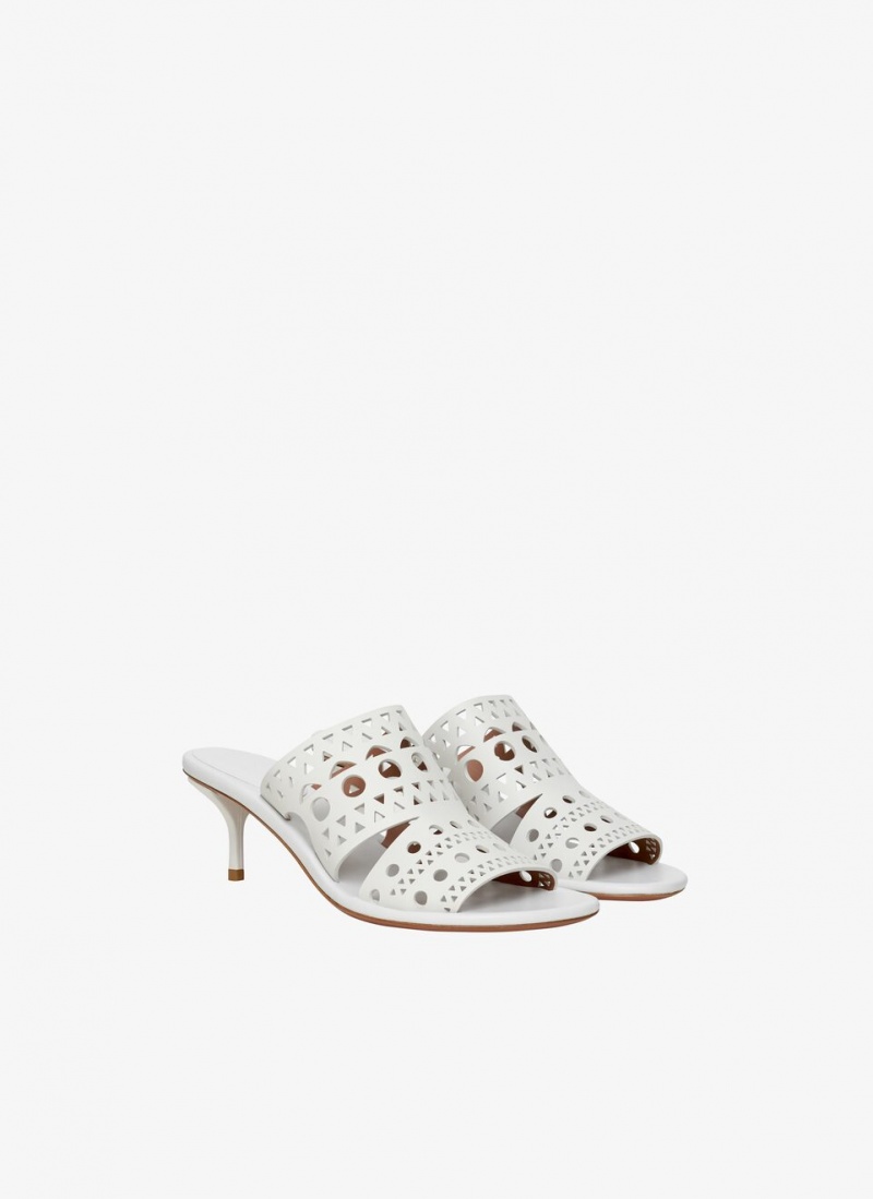 Alaia Vienne Mules Damen Weiß Österreich | Q6K-9920