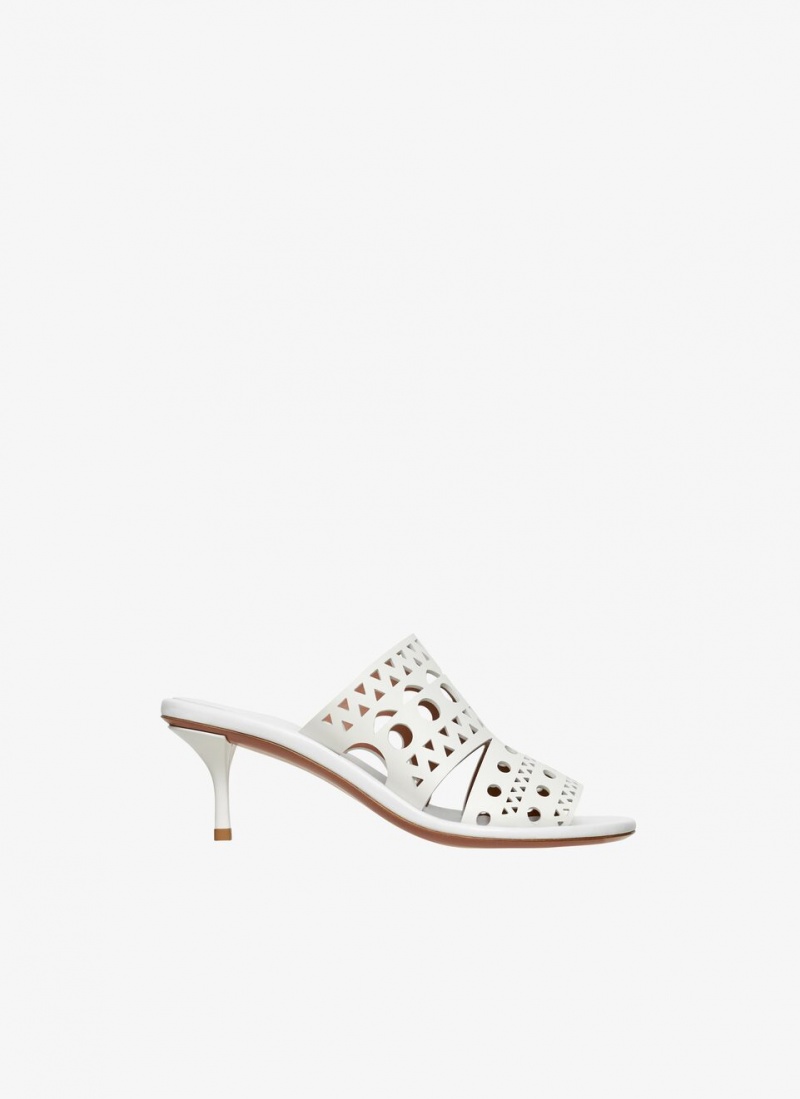 Alaia Vienne Mules Damen Weiß Österreich | Q6K-9920